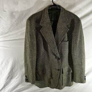 Vintage Richman Brothers 48L Pure Virgin Wool Tweed Sport Coat Blazer Men’s